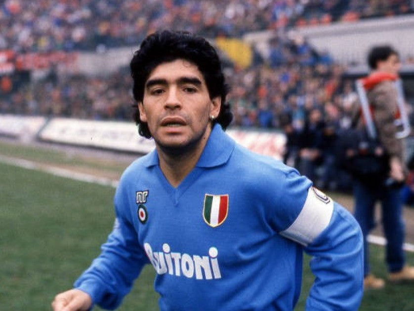 Maglia Napoli 1987-88 Maradona - Maniche Lunghe, Napoli Scudetto