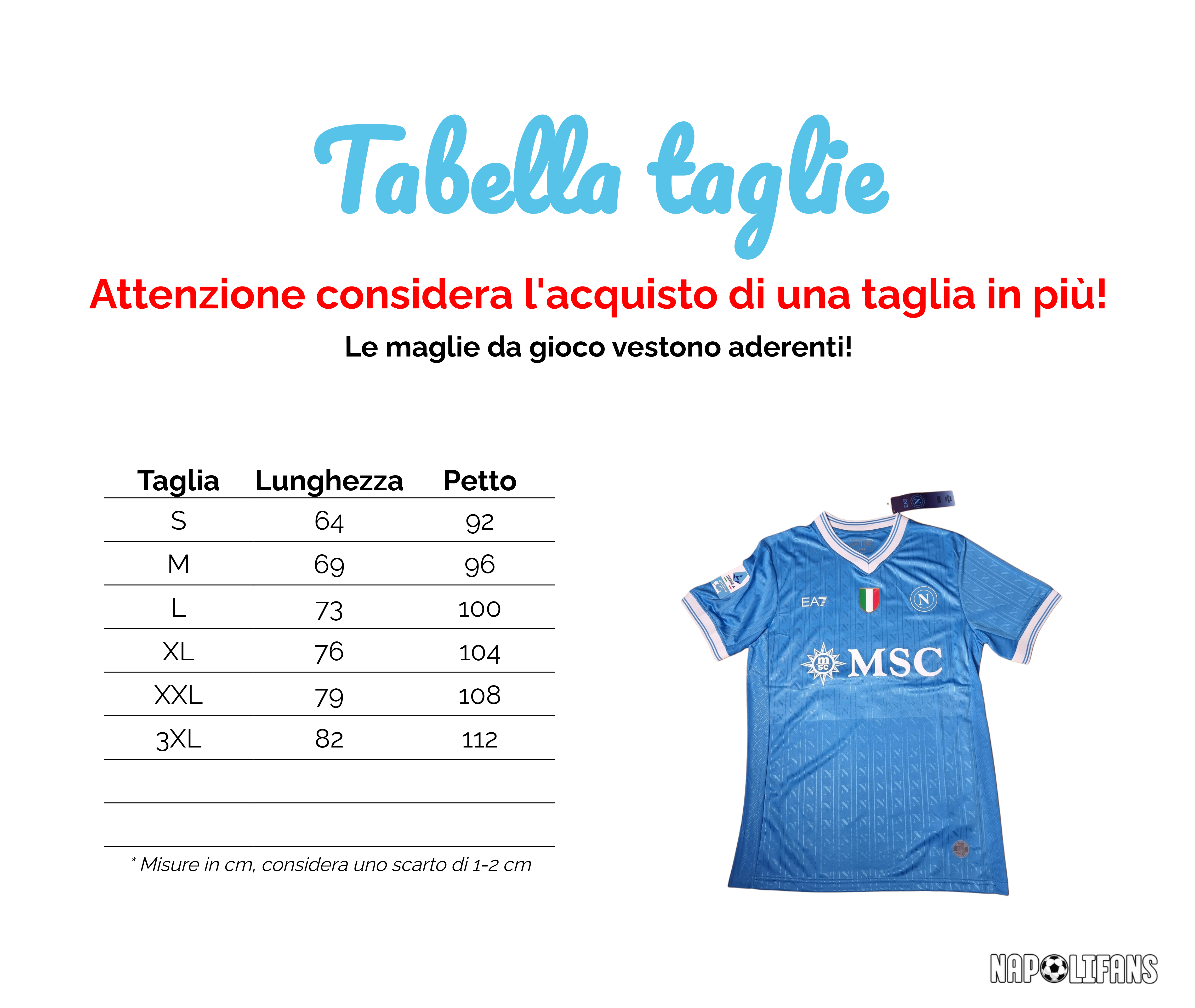Napoli Maglia Home 2025/2026 - Versione da Gioco