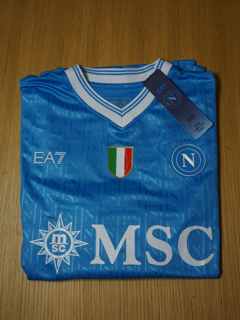 Napoli Maglia Home 2025/2026 - Versione da Gioco
