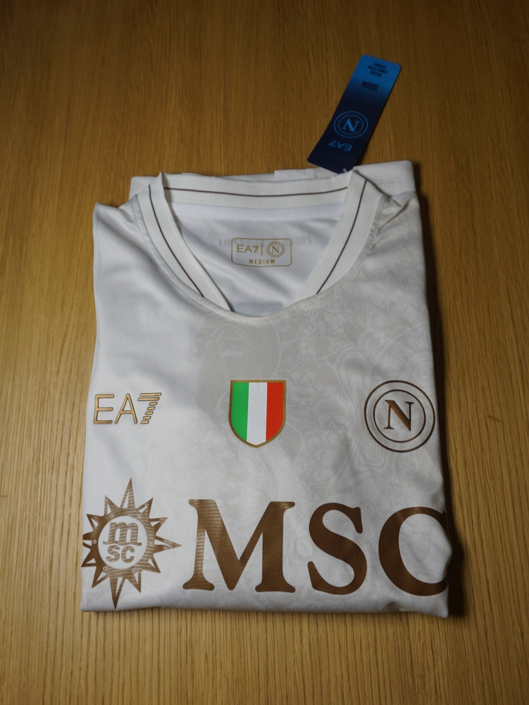 Napoli Maglia Away 2025/2026 Sand