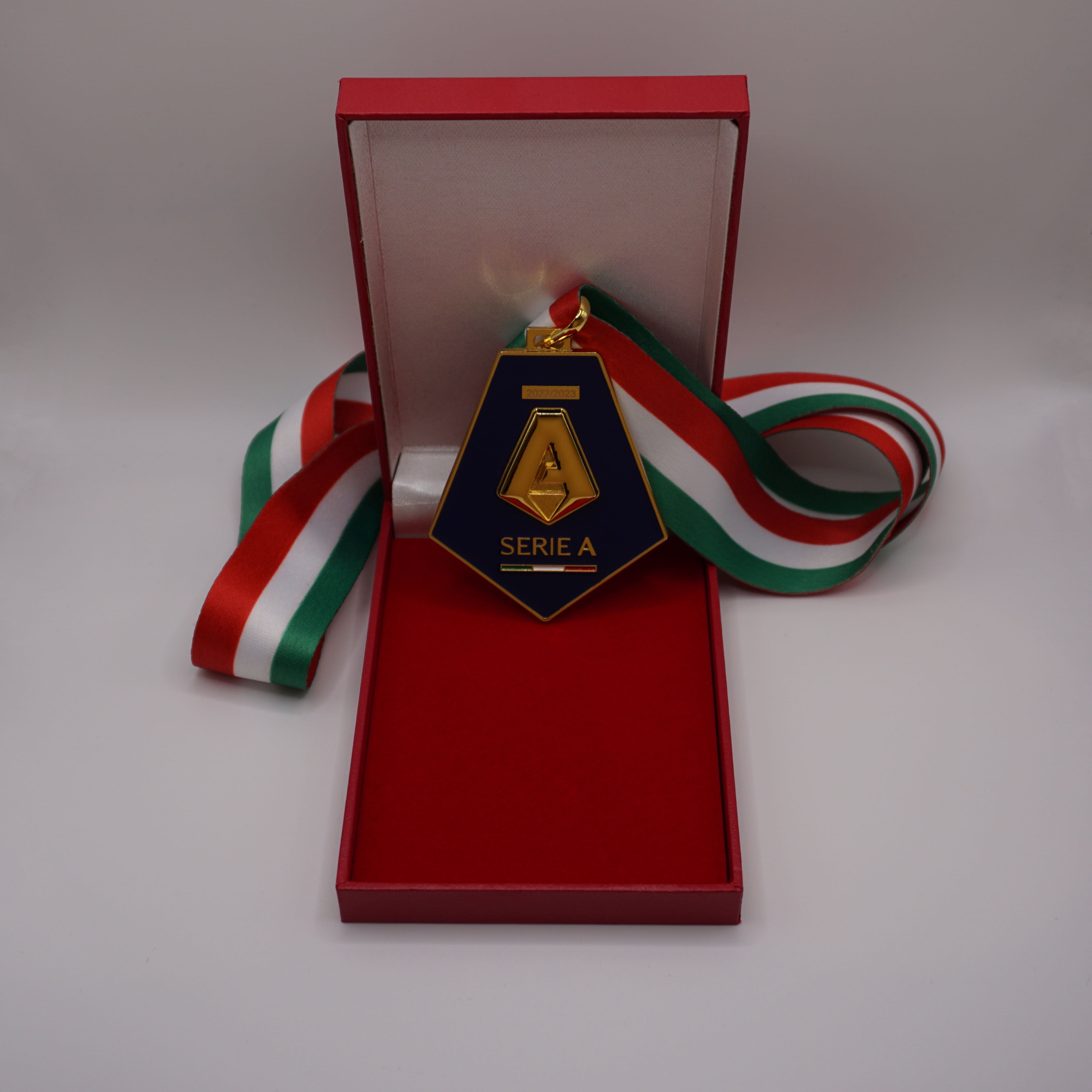 Medaglia Serie A 2024/25 Scudetto - Replica in metallo Celebrativa Napoli Campione