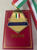 Medaglia Serie A 2024/25 Scudetto - Replica in metallo Celebrativa Napoli Campione