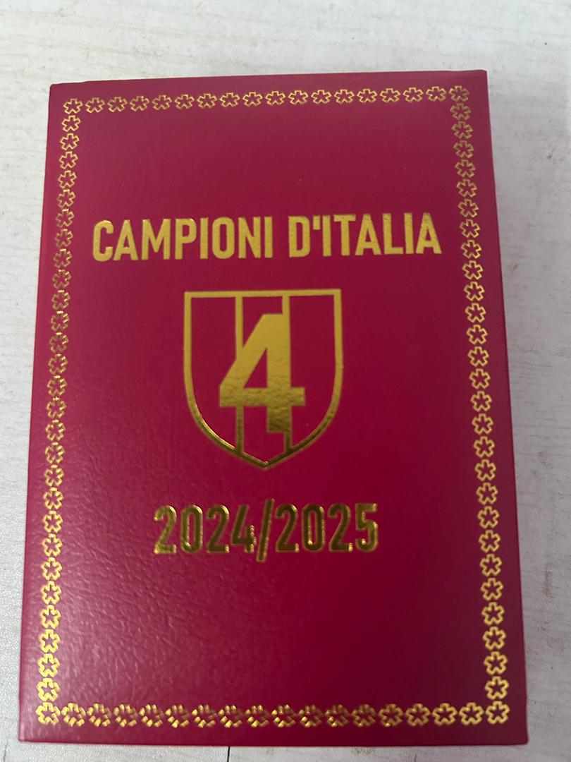 Medaglia Serie A 2024/25 Scudetto - Replica in metallo Celebrativa Napoli Campione