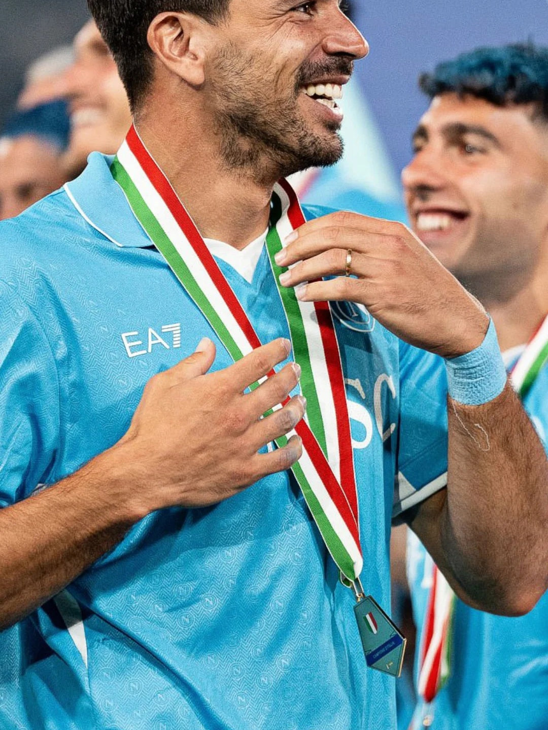 Medaglia Serie A 2024/25 Scudetto - Replica in metallo Celebrativa Napoli Campione